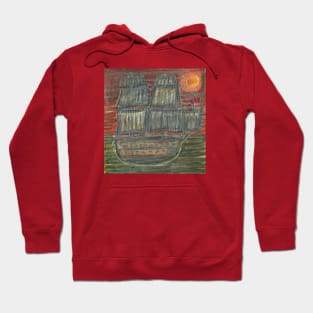 Schooner Sailboat Hoodie